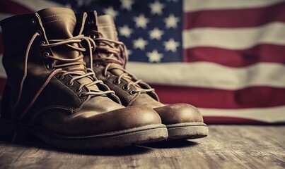 pair of boots, American Day