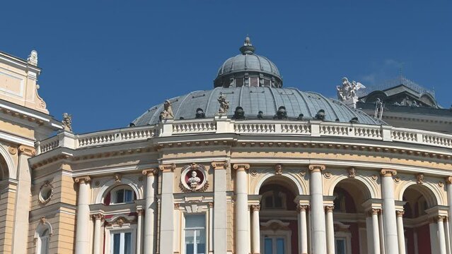 Odessa State Academic Opera and Ballet Theater in Ukraine