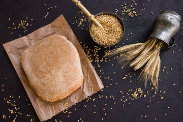 The ancestral bread of Seferihisar, Cittaslow city of Izmir, is made of Karakilcik Wheat designed...