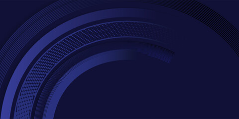 abstract dark blue background with modern corporate concept lines