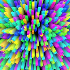 Illustration abstract kaleidoscope, lime green, forest green, emerald green, rgb. Good for symmetrical, floral, or paisley patterns with shades of green. Fit for painting, backdrop, wall art, canvas.