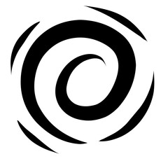 Doodle wind illustration vector