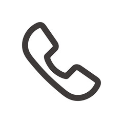 製品設計やアプリ開発やプログラミングに使える、シンプルで使いやすい電話アイコン