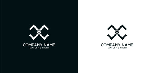 INITIAL X LOGO DESIGN