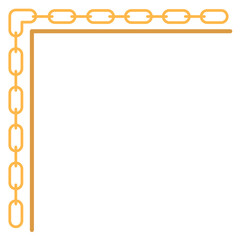 Decorative Seamless Ornamental Border Corner 4