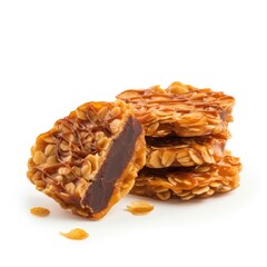 Obraz premium Florentines Isolated on White. Generative AI