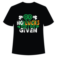 St. Patrick's Day Shirt Design Print Template, Lucky Charms, Irish, everyone has a little luck Typography Design