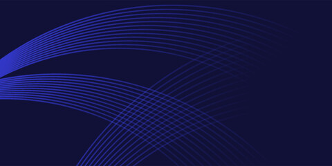 abstract dark blue background with modern corporate concept lines