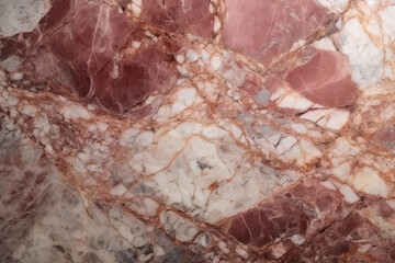 Marble Surface Texture Background Dedark Red Marble With White And Gray Pink. Generative AI