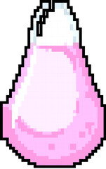 Fototapeta premium vacuum nasal aspirator game pixel art retro vector. bit vacuum nasal aspirator. old vintage illustration