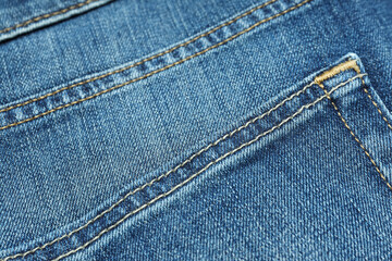 Fototapeta premium Concept of modern casual clothes - jeans, jeans trousers