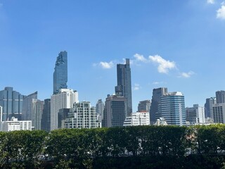 Obraz premium city skyline