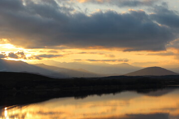 Fuzuli City, Fuzuli district  Azerbaijan - February 25 2023: Fuzuli City after The Second Nagorno-Karabakh War in 2020. The city had a population of 17,090 before the First Nagorno-Karabakh War. 