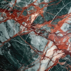 Marble Surface Texture Background Marble Dagreen Marble With Gray And White. Generative AI
