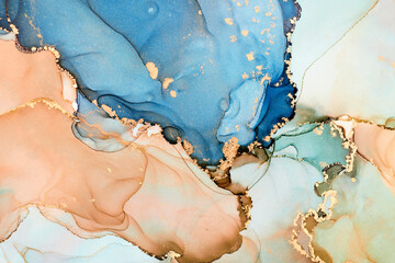 Currents of translucent hues, snaking metallic swirls, and foamy sprays of color shape the...