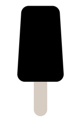 Ice Cream Icon isolated on white background. Vector illustration EPS 10 File.