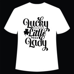 St. Patrick's Day Shirt Design Print Template, Lucky Charms, Irish, everyone has a little luck Typography Design