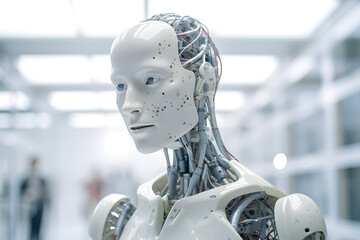Human Artificial Intelligence - obrazy, fototapety, plakaty