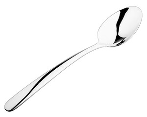 spoon, cutlery isolated on white background, full depth of field