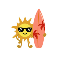 Sunshine and Surfboard