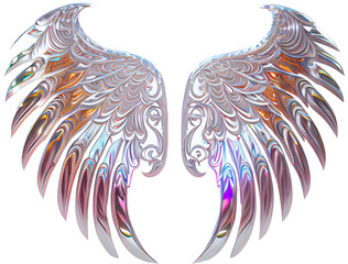 angel wings. Generative Ai	