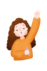 women with workspace