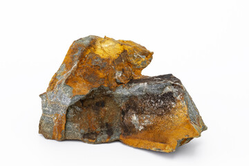 Rostige Gesteinsprobe