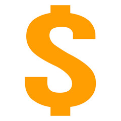 Naklejka premium coin dollar, dollar money ,dollar financial growth, dollar currency, money bag, financial wealth concept illustration