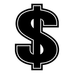 coin dollar, dollar money ,dollar financial growth, dollar currency, money bag, financial wealth concept illustration