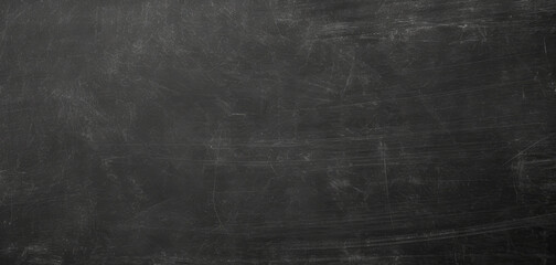 Empty black chalkboard. Generative AI