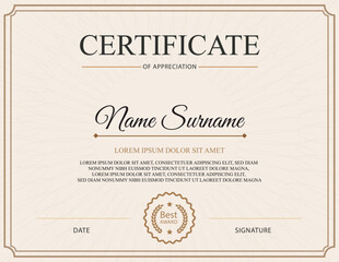 certificate of completion template