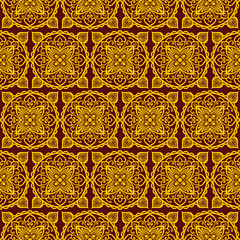 Thai Ikat Seamless Pattern Background,Thai traditional design, thai background,Vintage Traditional Thai Fabric Texture.