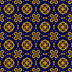 Thai Ikat Seamless Pattern Background,Thai traditional design, thai background,Vintage Traditional Thai Fabric Texture.