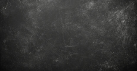 Empty black chalkboard. Generative AI
