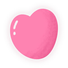 Pink heart 