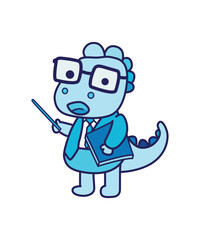 Cute Teacher Cartoon