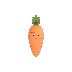 Little carrots that are cute and tasty.