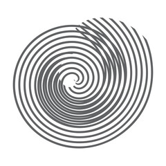  swirl strips circles vector illustration
