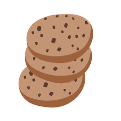 cookies isolated on white