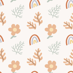 Boho Vintage Nursery Pattern 