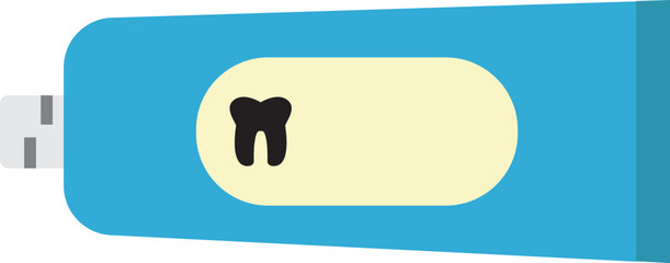 toothpaste toothbrush icon