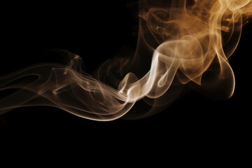 Fototapeta premium Beautiful abstract light background with puffs of ivory smoke with interesting dramatic backlighting