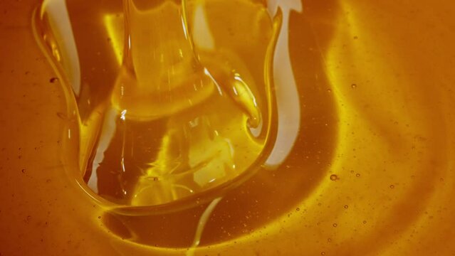 Honey Cascade. A Flowing Stream of Sweetness