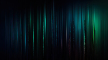 wallpaper, green high contrast line, dark background, Generative AI