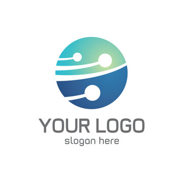modern logos of code for coding, programming gradient logo template