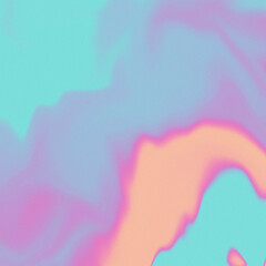 abstract gradient background, cover or banner peach, pink & cyan tie dye effect with grain and texture