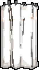 apartment shower bathroom curtain game pixel art retro vector. bit apartment shower bathroom curtain. old vintage illustration