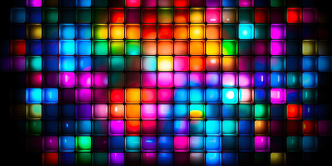 abstract background with squares