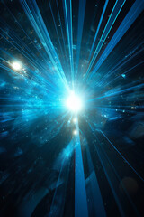 Obraz premium abstract fractal burst