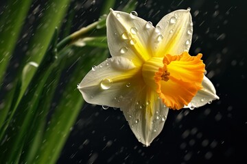 Fototapeta premium Amazing and attractive image of daffodil AI-Generated
